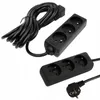 Extensión de cable con regleta múltiple, triple enchufe, 5 Vista previa de la imagen del producto 1