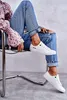 Damen Sneakers KK274010 Weiß, geschnürt, abgerundete, Produktbild-Vorschau 10