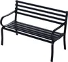 Outsunny Gartenbank Sitzbank Bank Metall Gartenmöbel Produktbild-Vorschau 1