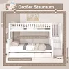 Merax Etagenbett 90x200/140x200/90x190cm Ausziehbett mit Produktbild-Vorschau 7