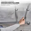 bümö Schreibtisch Serie-Z - Nachbildung: Asteiche, Gestell: Produktbild-Vorschau 2