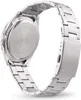 The back of a silver Casio Edifice watch with a metal band is shown against a white background. Anteprima dell’immagine prodotto