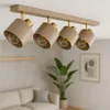 LUXOLAR - LED Deckenleuchte 4-flammig Beige/Gold E27 60W - Produktbild-Vorschau 6