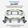 Podstavec pro pračku Olvy s kolečky, podstavec pro pračku, Náhled obrázku produktu 8