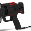 A close-up view of a black and red electric pipe cleaner machine. Produktbild-Vorschau