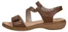 Sandales Rieker pour femmes  Sandales plates - Cognac - Voir les images du produit 6