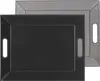 freeform Plateau / set de table Gris / Noir- 55 x 41 cm Voir les images du produit 6