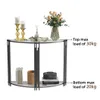 A white marble console table with gold accents, decorated with flowers, candles, and books. Podgląd zdjęcia produktu