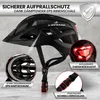 Fahrradhelm mit Licht - Sofort gesehen Werden - Produktbild-Vorschau 3