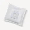 A white vacuum cleaner bag is shown against a white background. Produktbild-Vorschau