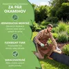 be4nature ZÁHRADNÝ PLOT drevený, 200 x 30 cm Antracitový, Náhľad obrázku produktu 3