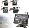 4X Funk Kabellos Auto Rückfahrkamera 18LED Wasserdicht Produktbild-Vorschau 1