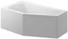 Aqua For You | Polimat Badewanne - 140x90cm - Asymmetrische Produktbild-Vorschau 2