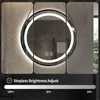 AIORBER LED-badspiegel, rond, met verlichting, Productafbeelding-voorbeeld 5