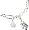 Pendentif charm en argent avec pierre de naissance du mois Voir les images du produit 9