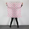 Baumwolltuch - Sterne 8 cm weiß - pink - magenta - Produktbild-Vorschau 9