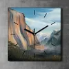 Coloray Uhr auf Leinwand 30x30 cm Wand Uhr Dekoration Produktbild-Vorschau 2