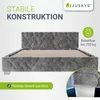 Juskys Polsterbett Nizza 180x200 cm mit Matratze - Produktbild-Vorschau 7