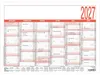 Arbeitstagekalender 907 A4 29,7x21cm 2027 Produktbild-Vorschau 1
