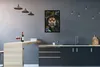 MuchoWow® MuchoWow® Gerahmtes Poster Tiger - Blumen - Produktbild-Vorschau 2