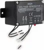 A black high voltage generator module with wires and labels. Produktbild-Vorschau