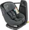 A dark gray child car seat with a black base and headrest, shown from a three-quarter angle. Produktbild-Vorschau