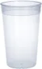 Kunststoff Mehrweg-Becher transparent 0,2l - 0,5l PP Produktbild-Vorschau 1
