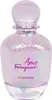 A perfume bottle with a pearlescent finish and a purple cap. Anteprima dell’immagine prodotto