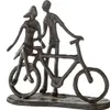 Casablanca by Gilde Dekofigur Design Skulptur Pair on Bike Produktbild-Vorschau 1