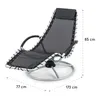 Blumfeldt The Chiller - Chaise Longue à Bascule , Chaise Voir les images du produit 10