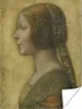 MuchoWow® Poster La Bella Principessa - Leonardo da Vinci Produktbild-Vorschau 1