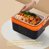 Elektryczny pojemnik na lunch 1L ze stali nierdzewnej USB Podgląd zdjęcia produktu 5