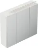 Badezimmer Spiegelschrank 3-türig LED-Lampe 70 cm Grafit Produktbild-Vorschau 14
