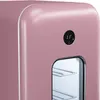 A close-up of a pink mini-fridge with a digital display showing the temperature. Produktbild-Vorschau