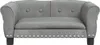 vidaXL Letto per cani grigio chiaro 70x45x30 cm in velluto Anteprima dell’immagine prodotto 3