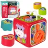 Interaktive Lernwürfel 6in1 Musik Spielzeug Sortierer Baby Produktbild-Vorschau 1