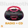 Denver Boombox Radio TCL-212BT, CD, Bluetooth, USB, Farbe : Voir les images du produit 13