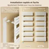 S'AFIELINA 762x400mm Radiateur de Salle de Bain – Voir les images du produit 6