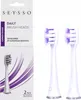 A package of two SEYSSO brand replacement toothbrush heads, with two individual toothbrush heads shown next to the packaging. Anteprima dell’immagine prodotto