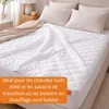 Couverture de lit en bambou, 155 x 220 cm, avec housse en Voir les images du produit 3