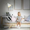 B.K.Licht BKL1196, Chrom, Weiß, Schlafzimmer, Wohnzimmer, Produktbild-Vorschau 3