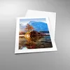 Poster - Poster ohne Rahmen - Morgendämmerung Berge See - Produktbild-Vorschau 3