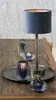 Light & Living - lampa stołowa - Undai - srebrny - metal - Podgląd zdjęcia produktu 2