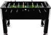 vidaXL Stolný futbal Oceľ 60 kg 140 x 74,5 x 87,5 cm Čierna Náhľad obrázku produktu 1