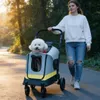 WISFOR psí kočík so skladaním jedným kliknutím, kočík pre Náhľad obrázku produktu 12