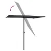 Maison Exclusive - Parasol met aluminium mast, 2x1,5 meter, Productafbeelding-voorbeeld 8