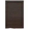 vidaXL Wandregal Dunkelgrau 40x60x(2-4) cm Massivholz Eiche Produktbild-Vorschau 4