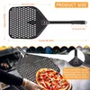Pizzaschaufel, 12 Zoll Pizzaschieber aus rostfreiem Produktbild-Vorschau 7