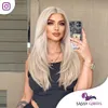SassyGoods  blonde Perücke mit Front-Lace – Damenperücken Produktbild-Vorschau 2