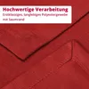 DecoHomeTextil Leinen Optik Tischdecke Dunkelrot Eckig 90 x Produktbild-Vorschau 6